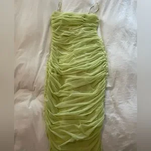 chinese dress ladies Micah Organza Maxi Dress Blue / Xs main image 1